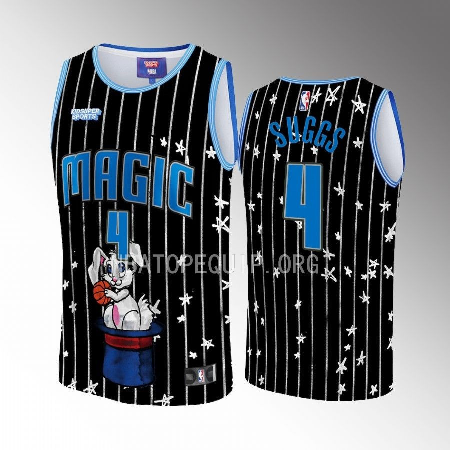 Jalen Suggs 4 Orlando Magic NBA & KidSuper Studios Unisex Hometown Jersey - JS688