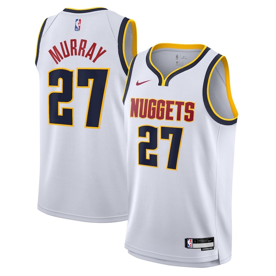 Jamal Murray Denver Nuggets Jersey Association Swingman Player Jersey Basketball Fan Merch