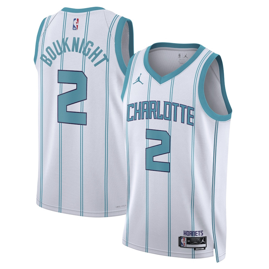 James Bouknight 2 Charlotte Hornets Unisex Swingman Jersey - Association Edition - White - JS155