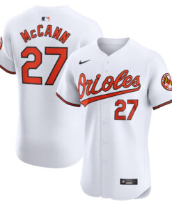 James McCann 27 Baltimore Orioles Home Elite Player Men Jersey - White