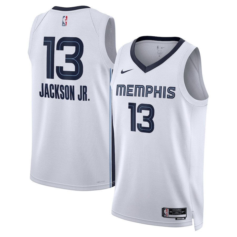 Jaren Jackson Jr. 13 Memphis Grizzlies Unisex Swingman Jersey - Association Edition - White - JS557