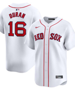 Jarren Duran 16 Boston Red Sox Home Limited Men Jersey - White