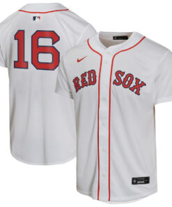 Jarren Duran 16 Boston Red Sox Home Player Game YOUTH Jersey - White