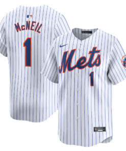 Jeff McNeil 1 New York Mets Home Limited Men Jersey - White
