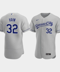 Jesse Hahn 32 Kansas City Royals Gray Road Jersey Jersey
