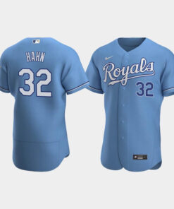 Jesse Hahn 32 Kansas City Royals Light Blue Alternate Jersey Jersey