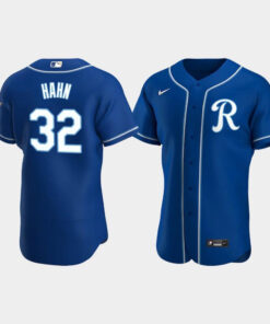 Jesse Hahn 32 Kansas City Royals Team Logo Royal Alternate Jersey Jersey