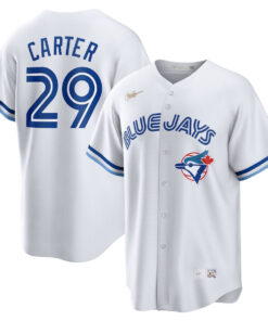 Joe Carter 29 Toronto Blue Jays Cooperstown Collection Home Jersey - White