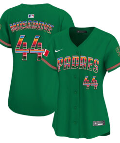 Joe Musgrove 44 San Diego Padres Mexico Women Jersey - Green