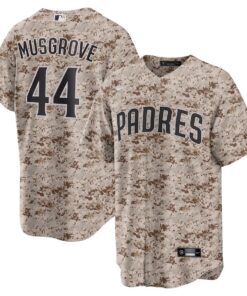 Joe Musgrove 44 San Diego Padres USMC Alternate Men Jersey - Camo