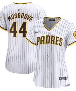 Joe Musgrove 44 San Diego Padres Women Home Limited Player Jersey - White