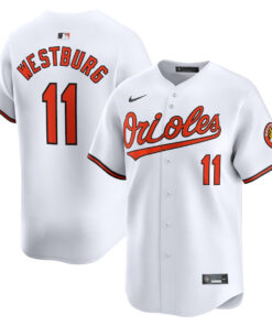 Jordan Westburg 11 Baltimore Orioles Home Limited Men Jersey - White