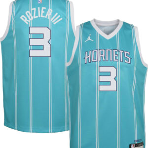 Jordan Youth Charlotte Hornets Terry Rozier Iii 3 Teal Dri-fit Swingman Jersey - JS196