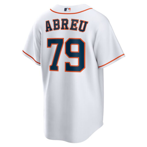 Jose Abreu 79 Houston Astros Home Men Jersey - White - Image 3