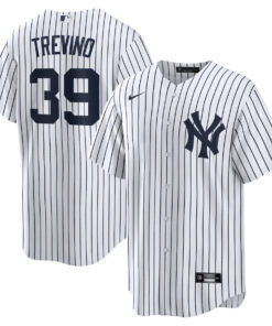 Jose Trevino 39 New York Yankees Home Men Jersey - White