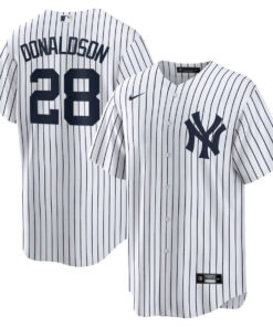 Josh Donaldson 28 New York Yankees Home Men Jersey - White