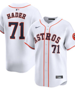 Josh Hader 71 Houston Astros Home Limited Player Men Jersey - White