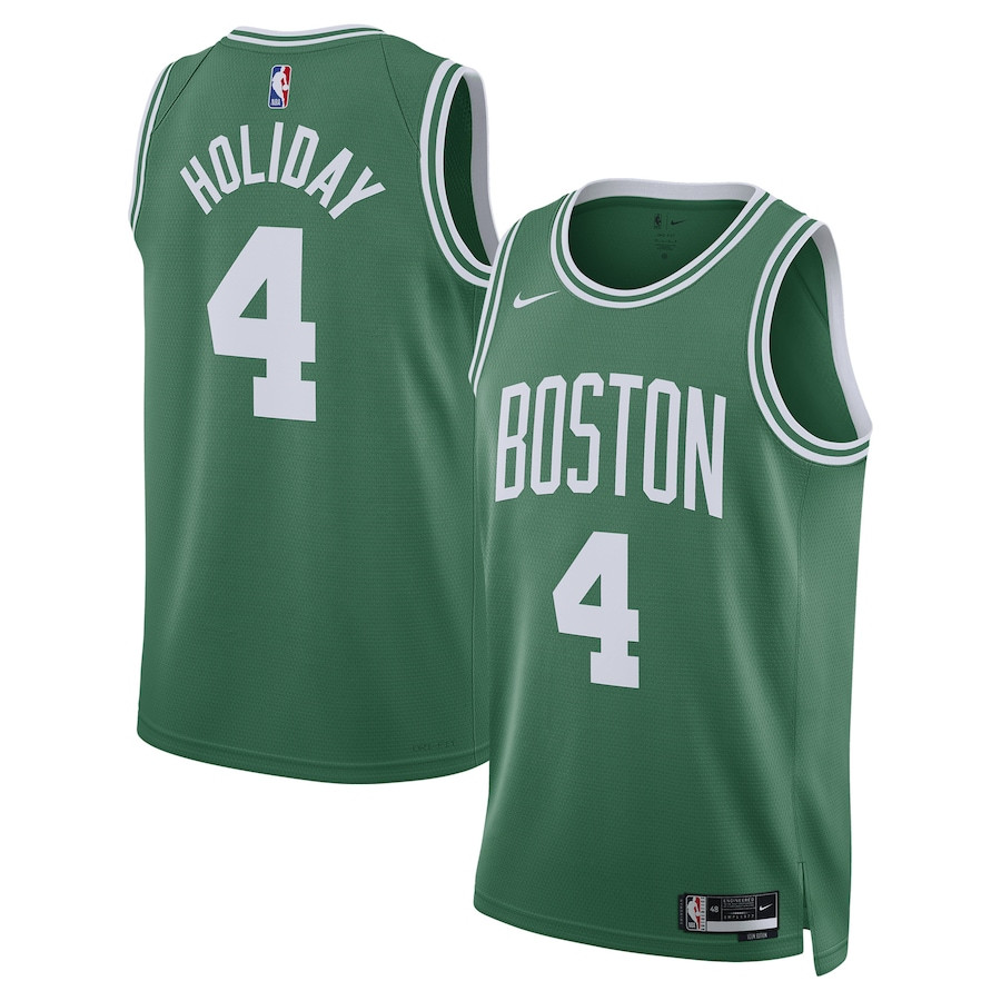 Jrue Holiday 4 Boston Celtics Unisex Swingman Jersey - Icon Edition - Kelly Green - JS779