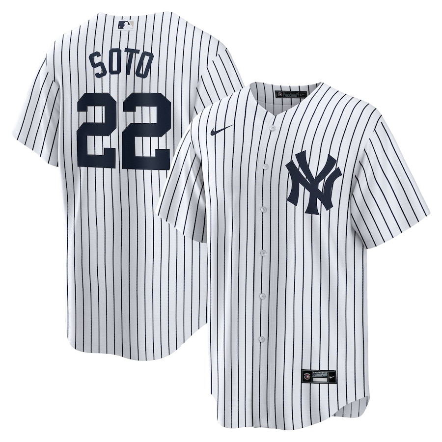 Juan Soto 22 New York Yankees Home Men Jersey â€“ White