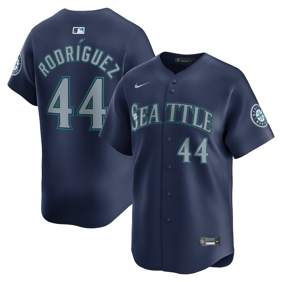 Julio RodrÃ­guez 44 Seattle Mariners Road Limited Men Jersey - Navy