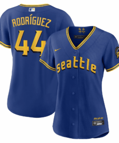 Julio Rodriguez 44 Seattle Mariners 2023 City Connect Game Jersey - Women's Royal