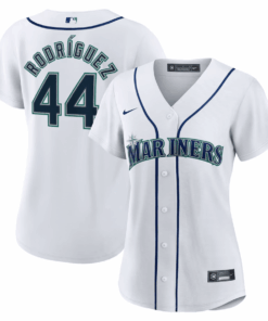 Julio Rodriguez 44 Seattle Mariners Women Home Jersey - White