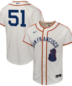 Jung Hoo Lee 51 San Francisco Giants 2024 Rickwood Classic Limited Player YOUTH Jersey - Cream