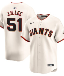 Jung Hoo Lee 51 San Francisco Giants Home Limited Men Jersey - Cream