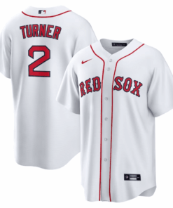 Justin Turner 2 Boston Red Sox Home Men Jersey - White