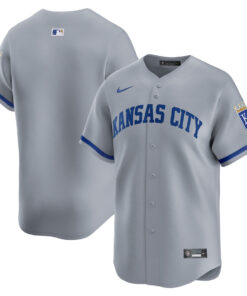 Kansas City Royals Away Limited Men Jersey - Gray