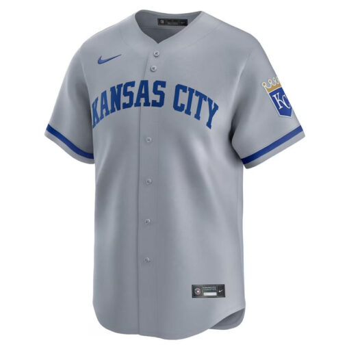 Kansas City Royals Away Limited Men Jersey - Gray - Image 2
