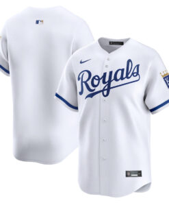 Kansas City Royals Home Limited YOUTH Jersey - White