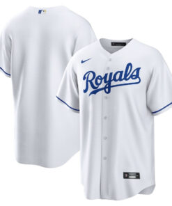 Kansas City Royals Home Team Men Jersey - White