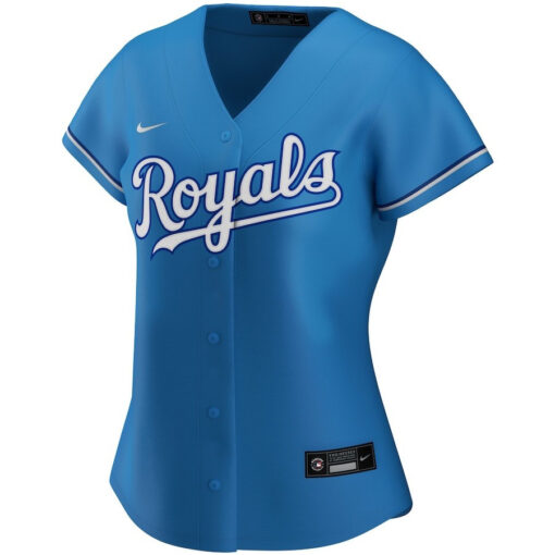 Kansas City Royals Women's Alternate Team Jersey - Light Blue - Image 2