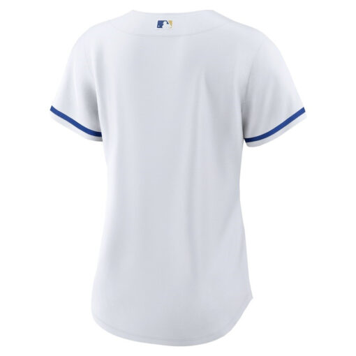 Kansas City Royals Women's Home Team Logo Jersey - White - Image 3