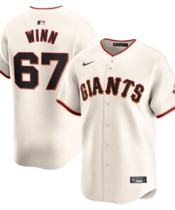 Keaton Winn 67 San Francisco Giants Home Limited Jersey - Cream