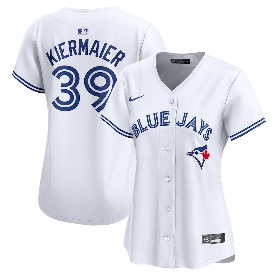 Kevin Kiermaier 39 Toronto Blue Jays Women Home Limited Player Jersey - White