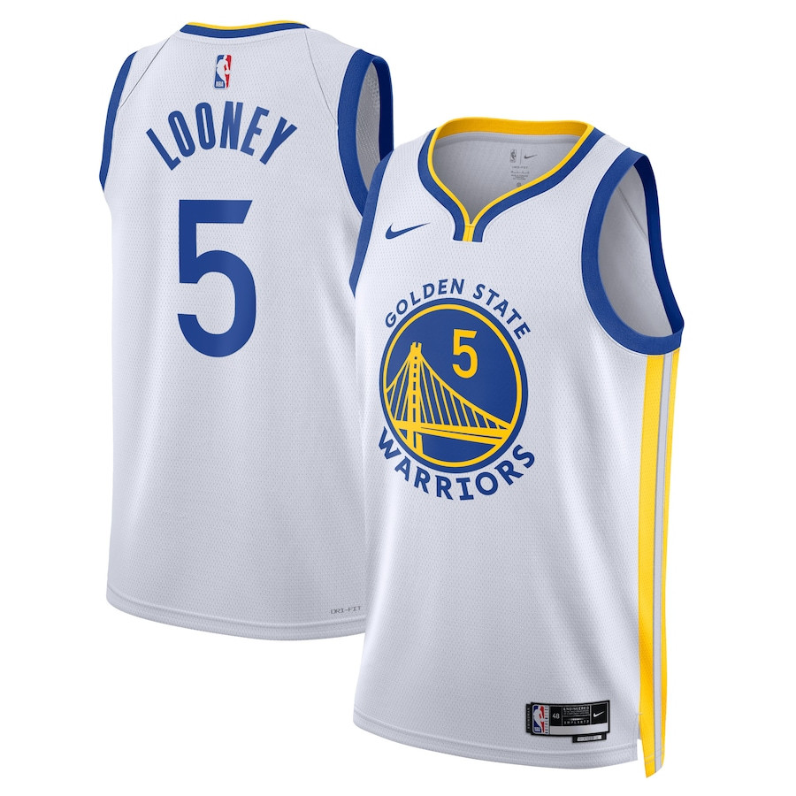 Kevon Looney 5 Golden State Warriors Unisex Swingman Jersey - Association Edition - White - JS263