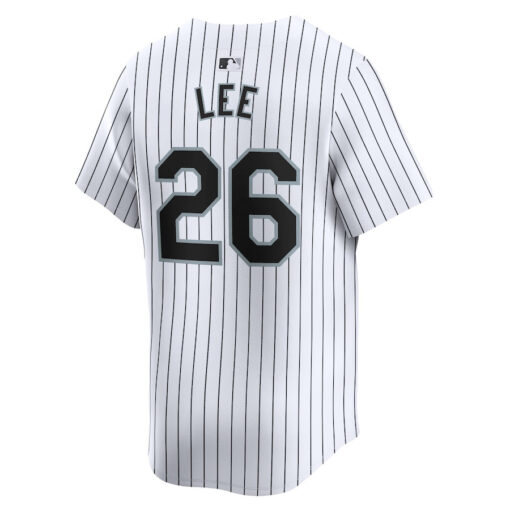 Korey Lee 26 Chicago White Sox Home Limited Player Men Jersey - White - Image 3