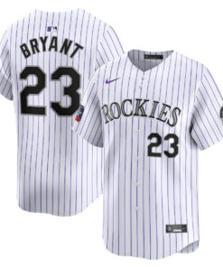 Kris Bryant 23 Colorado Rockies 2024 MLB World Tour Mexico City Series Home Limited Jersey - White