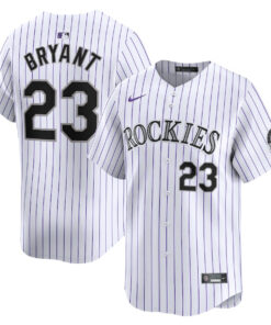 Kris Bryant 23 Colorado Rockies Home Limited Player Men Jersey - White