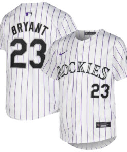 Kris Bryant 23 Colorado Rockies Home Limited Player YOUTH Jersey - White