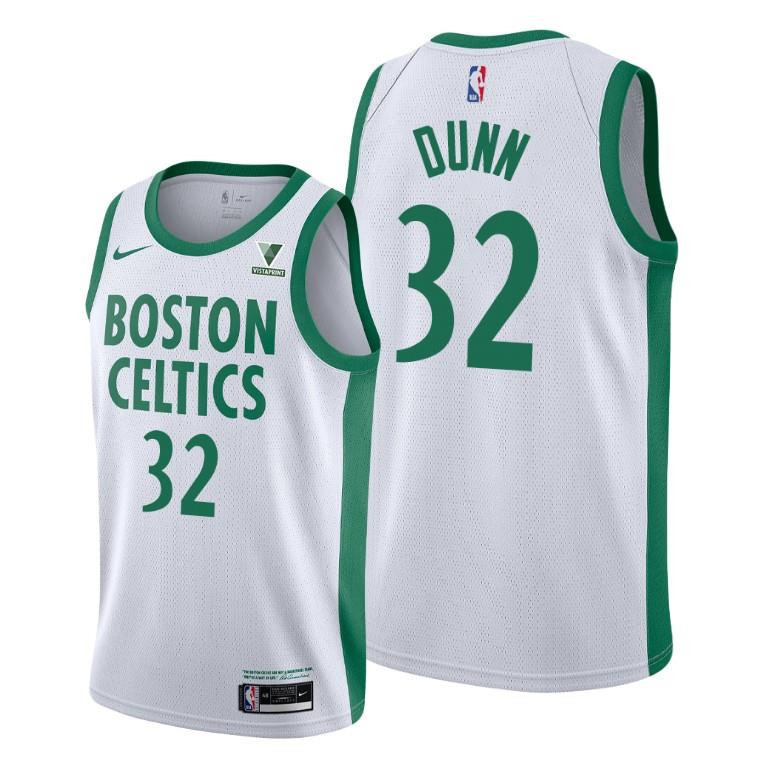 Kris Dunn Boston Celtics White City Edition Jersey 32 - Men Jersey - JS559