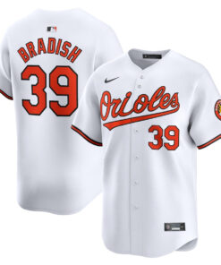 Kyle Bradish 39 Baltimore Orioles Home Limited Men Jersey - White