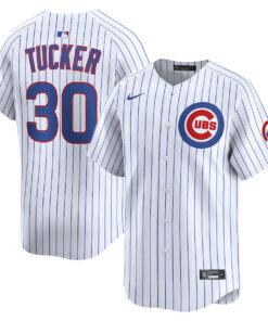 Kyle Tucker 30 Chicago Cubs Home Limited Player Men Jersey - White