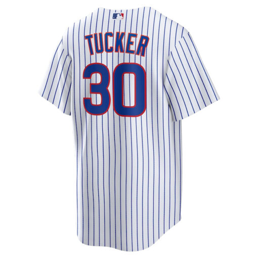 Kyle Tucker 30 Chicago Cubs Home Player Men Jersey - White - Image 3