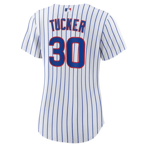 Kyle Tucker 30 Chicago Cubs Women's Home Player Jersey - White - Image 3