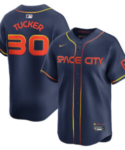 Kyle Tucker 30 Houston Astros City Connect Limited Men Jersey - Navy