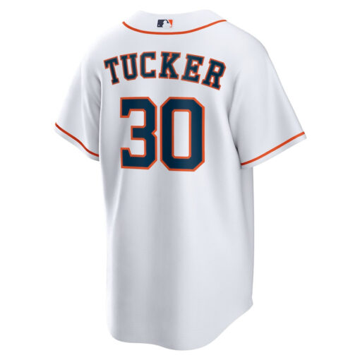 Kyle Tucker 30 Houston Astros Home Men Jersey - White - Image 3