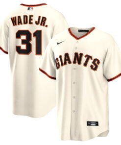 LaMonte Wade Jr. 31 San Francisco Giants Home Men Jersey - Cream
